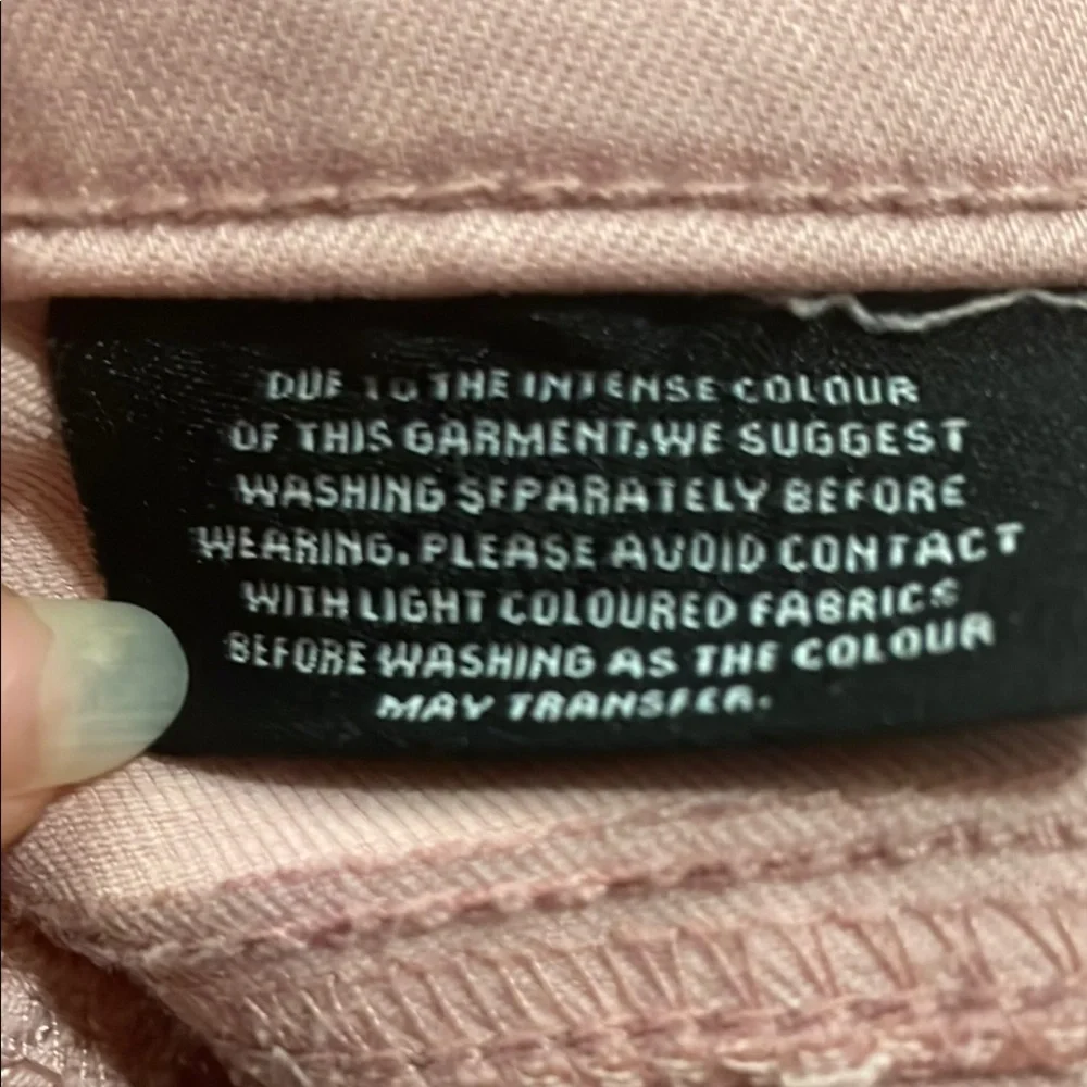 Buffalo David Bitton Chic Light Pink Skinny Jeans - Picture 8 of 8